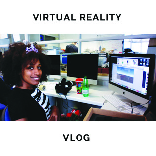 virtual reality video blog